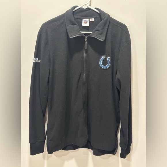 Sports Illustrated Men’s NFL Indianapolis Colts Fleece Zip Up Jacket Size 1x - Picture 1 of 4